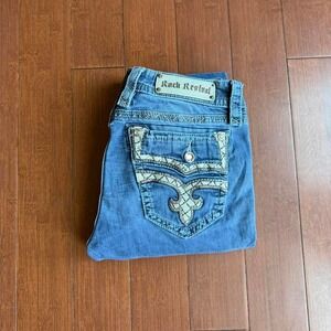 Rock Revival Caress Low Rise Bootcut Denim Jeans